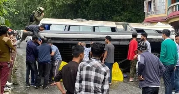 Over 20 Jharkhand Students Injured In Accident In Sikkim