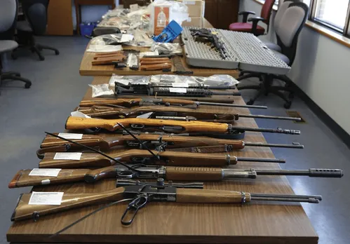Police In Karbi Anglong Seize Huge Cache Of Arms, Arrest 2