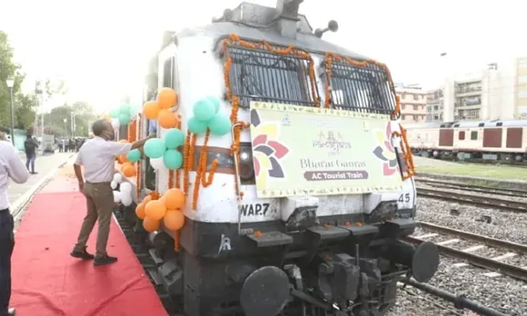 First India-Nepal 'Bharat Gaurav' Tourist Train Reaches Janakpurdham