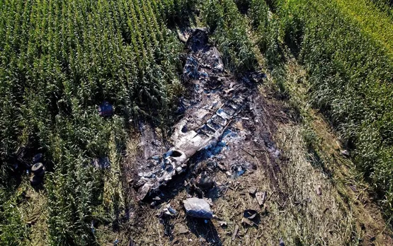 Ukrainian Cargo Plane Carrying Weapons, Landmines Crashes In Greece, 8 Killed 