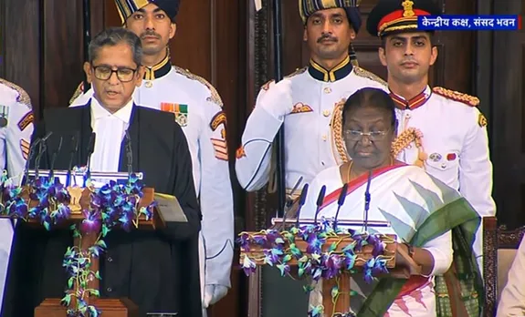 Droupadi Murmu Sworn in as 15th President of India