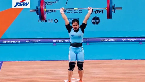 Weightlifter Bindyarani Devi Clinches Silver at CWG 2022