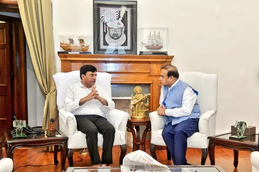 Assam CM Discuss Several Issues of State with Union Health Minister