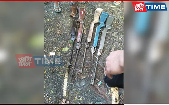 Assam: Air Guns Recovered from River in Lakhimpur