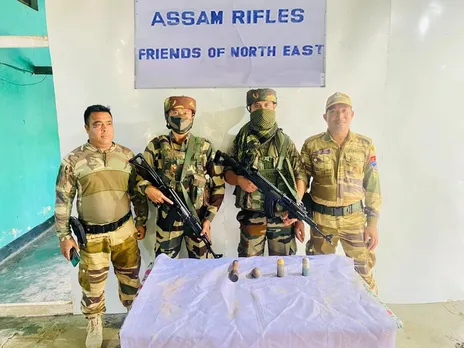 Cache Of Arms, Ammunition Recovered In Manipur's Bishnupur