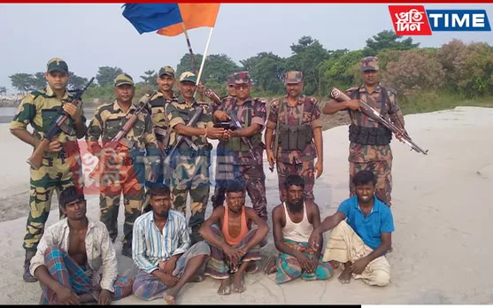 Assam: 5 Bangladeshi Nationals Arrested from Mankachar
