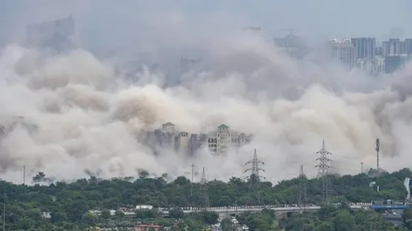 After Demolition, Now Debris A Concern For Noida Residents Near Twin Towers