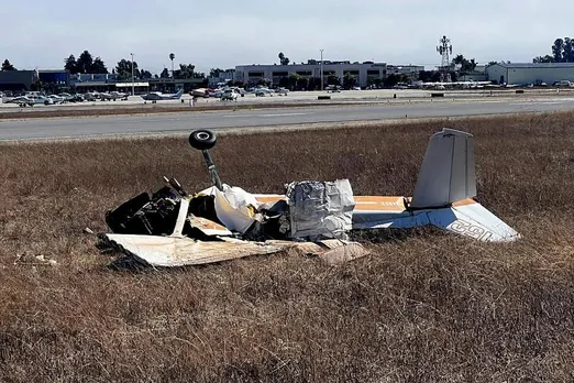 US: Two Planes Collide at California Airport, 2 Dead