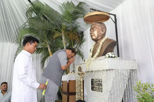 Assam CM Pays Tributes To Lokapriya Gopinath Bordoloi on 72nd Death Anniversary