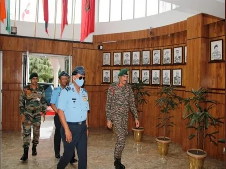 Air Marshal Dilip Kumar Patnaik Visits Assam