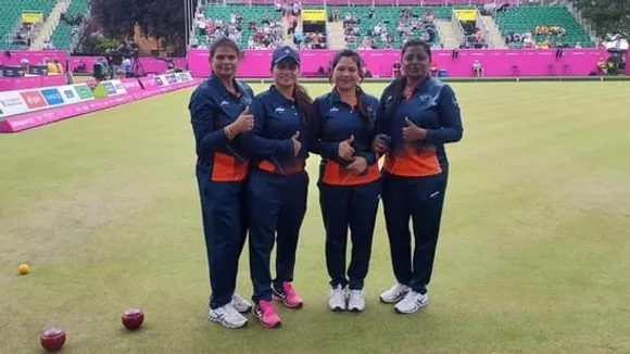 CWG 2022: Indian Women’s Lawn Bowl Fours Team in Semifinals