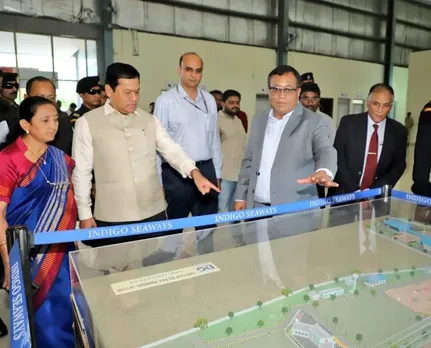 Sarbananda Sonowal Inspects Ghogha RoRo Terminal On Gujarat Visit