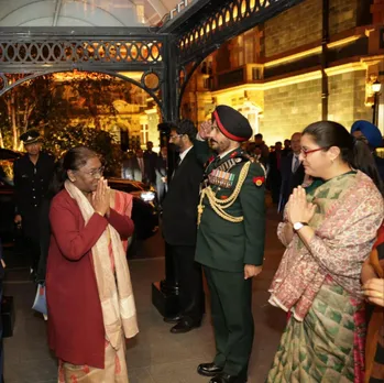 President Droupadi Murmu Arrives In London To Attend Queen Elizabeth's Funeral