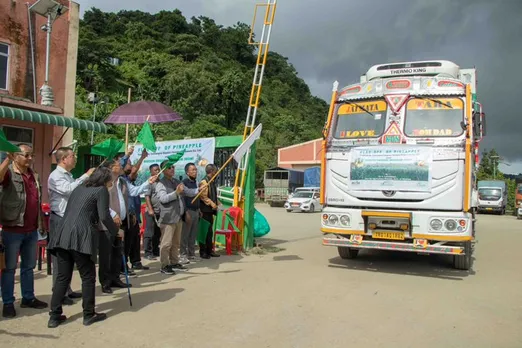 Mizoram: 15.7 Metric Tonnes Pineapples Dispatched to Haryana 
