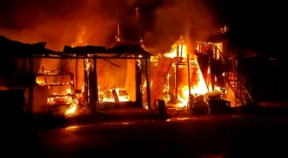 Assam: Six Shops Gutted In Massive Market Fire In Dhubri