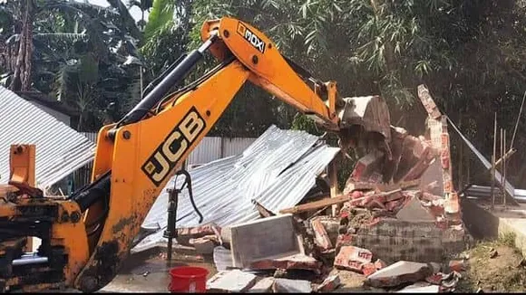 Massive Eviction Drive In Assam's Sonitpur