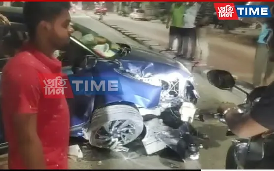 Guwahati: Bike Rider Critically Injured in Road Accident