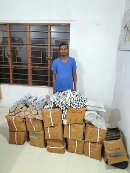 Kamrup: Huge Amount Of Explosives Seized at Rani; 1 Held