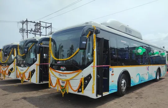 Olectra Gets Order for 100 Electric Buses from Assam