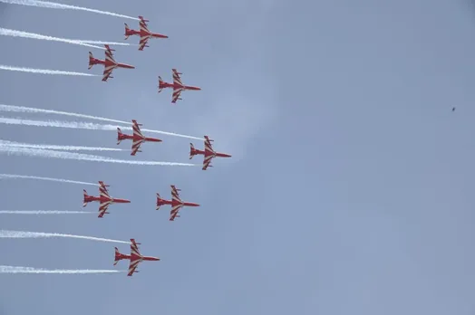 SKAT Performed Air Show in Guwahati Today