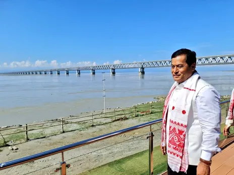 Sarbananda Sonowal Launches Several Projects for Development of Bogibeel 