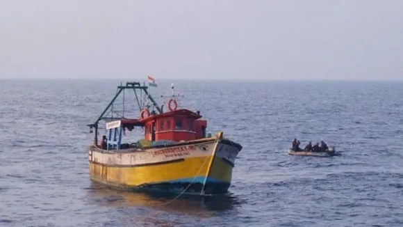 Pakistani Boat Carrying Drugs Worth Rs 200 Crores Caught Off Gujarat Coast