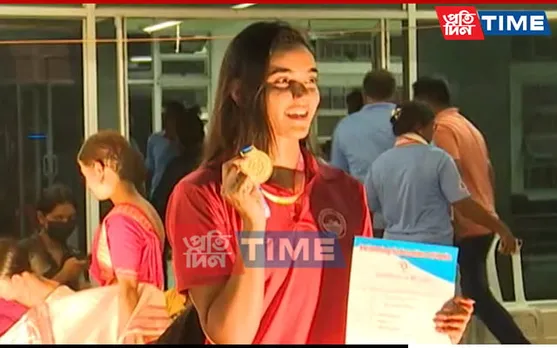 Shivangi Sarma Creates New National Record at National Aquatic Championship 