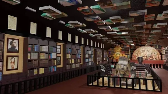 Guwahati: Library-Themed Durga Puja Pandal Designed at Chatribari 