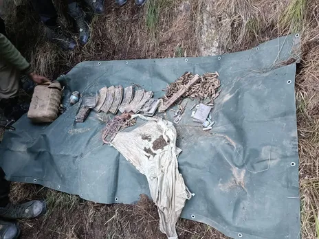 Arms, Ammunition Recovered in Terrorist Hideout Bust in J&K’s Ramban