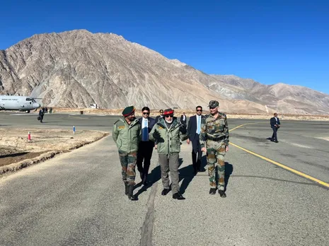 PM Modi Arrives in Kargil to Celebrate Diwali with Soldiers