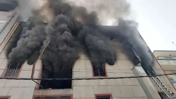 6 Killed In Major Fire In Telangana Residential Complex