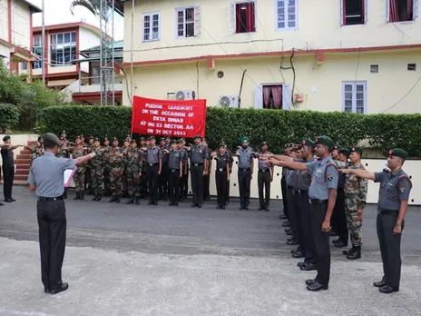 Assam Rifles Celebrates "Rashtriya Ekta Diwas" On Sardar Vallabhbhai Patel Birth Anniversary