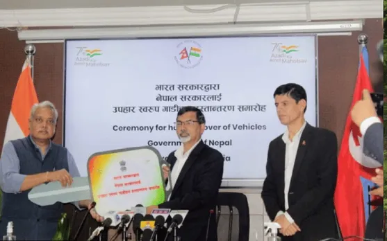 India Hands Over 200 Vehicles To Nepal For Use In General Elections