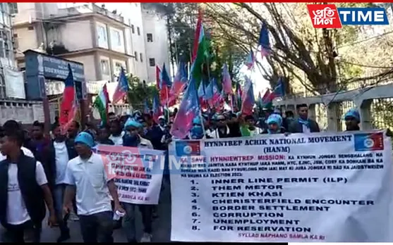 Pressure Groups Stage Agitations in Shillong, Press for Demands