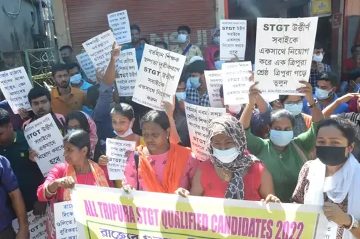 Tripura: Several Injured After Police Lathi-Charge Protesting Teachers