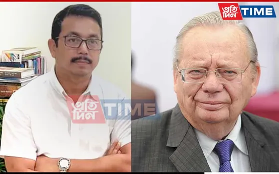 Ruskin Bond Launches Guwahati Journo Manoj Goswami's Book