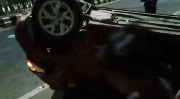 Guwahati: Four Injured in Road Mishap in Panjabari