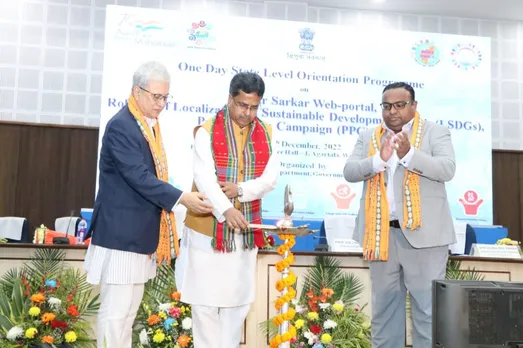 Tripura CM Inaugurates Orientation Programme on 'Amar Sarkar' Web Portal