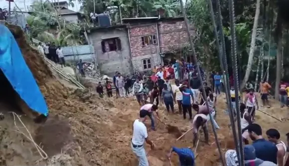 Assam: Landslide Kills 2 Workers in Cachar