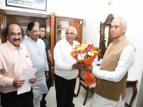 Gujarat CM Bhupendra Patel Submits Resignation