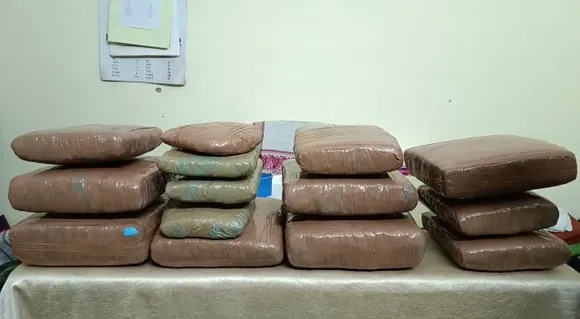 Four Held With 60Kg Ganja In Assam's Dhubri