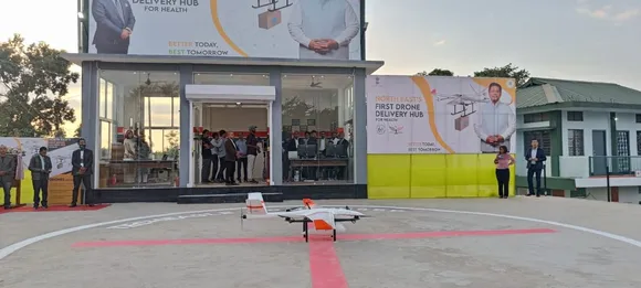Northeast’s First Drone Delivery Facility for Health Launched in Meghalaya