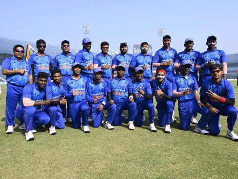 Team India Lifts Blind T20 WC Trophy for Third Consecutive Time