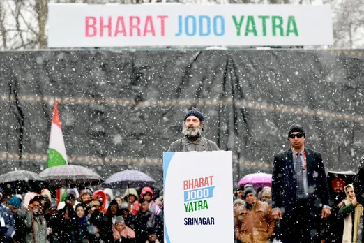 5-Month Long Bharat Jodo Yatra Culminates in Srinagar