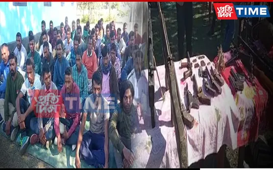 Assam: 86 AANLA Cadres Lay Down Arms in Gossaigaon