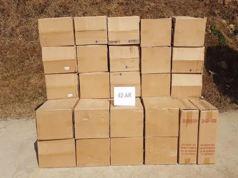 Customs Dept, Assam Rifles Seize Foreign Cigarettes Worth Rs 1.57 Cr From Mizoram village