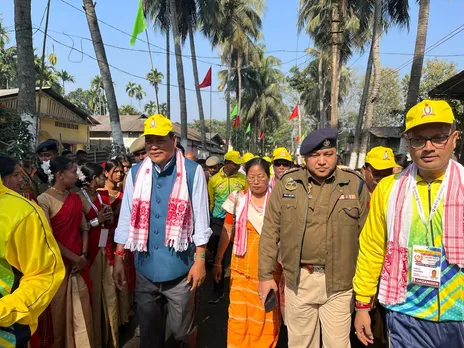 Biswajit Daimary Inaugurates Golden Jubilee of Hajo Sports Association