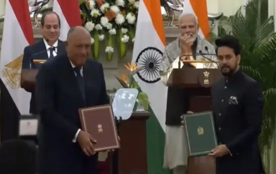 India, Egypt Sign MOU to facilitate content exchange
