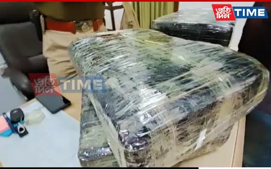 GRP Seizes 40 Kg Ganja Worth Lakhs at Guwahati Railway Station