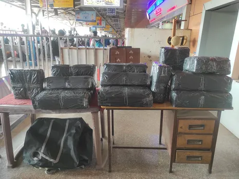 109 Kg Ganja Seized at Guwahati Railway Station